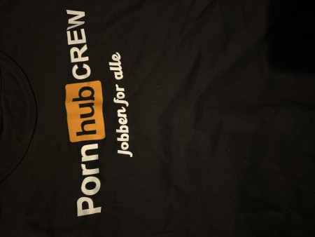 Pornhub crew t skjorte